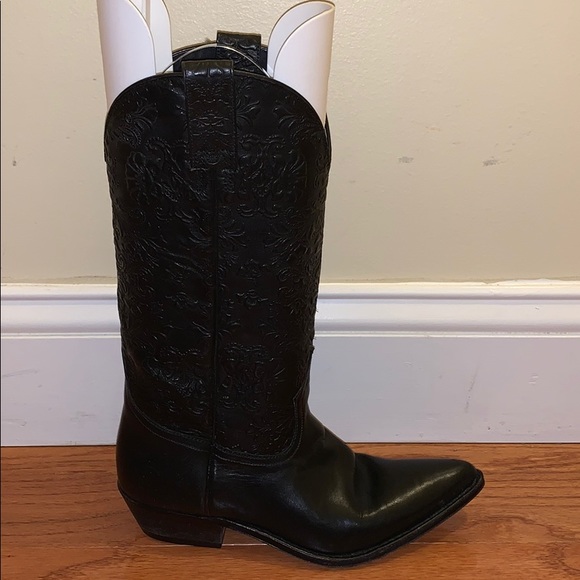 Seychelles Remington Cowboy Boots in Black - Picture 4 of 8